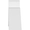 Ekena Millwork Archdale Architectural Grade PVC Gable Bracket, 60"W x 10"H x 4"D x 4"F, 4/12 Pitch GBP060X10X0404ARC00 - alternate 4